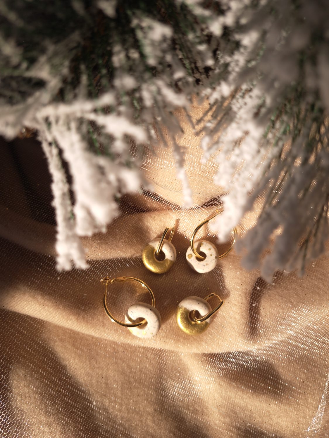 Festive Dots Hoops